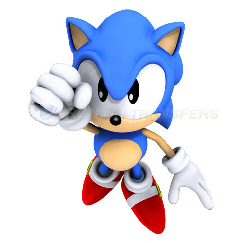 Sonic the Hedgehog Iron-on Stickers (Heat Transfers)NO.5310